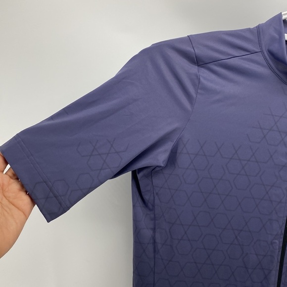 Gore Curve Jersey purple pockets in back full zip bicyclist - Picture 2 of 10